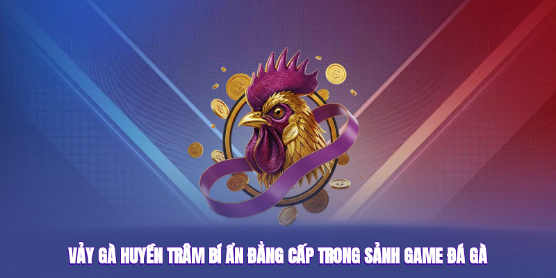 Vảy gà huyền trâm biểu tượng đẳng cấp đá gà