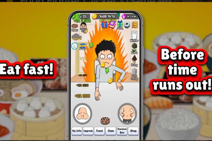 banner Food Fighter Clicker