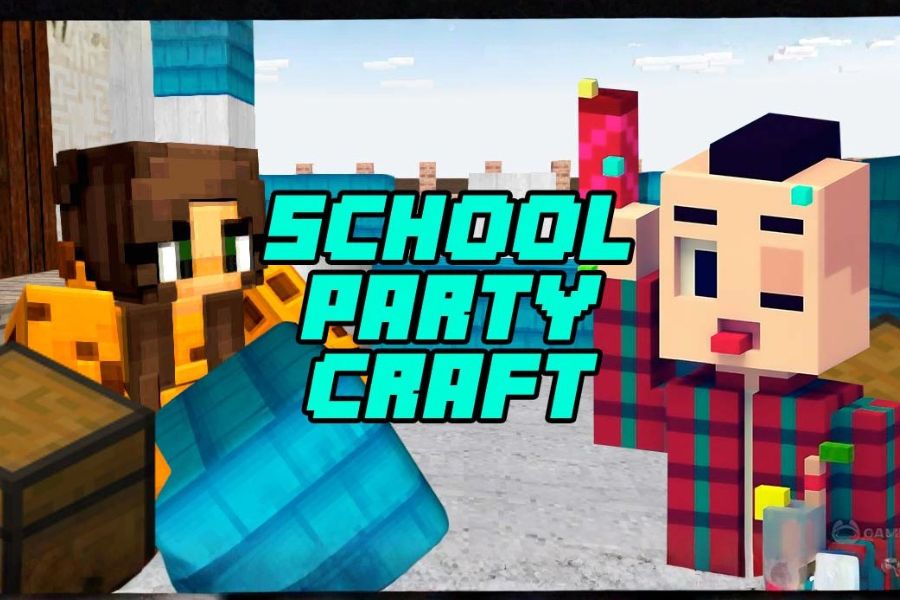 banner Hack School Party Craft 2