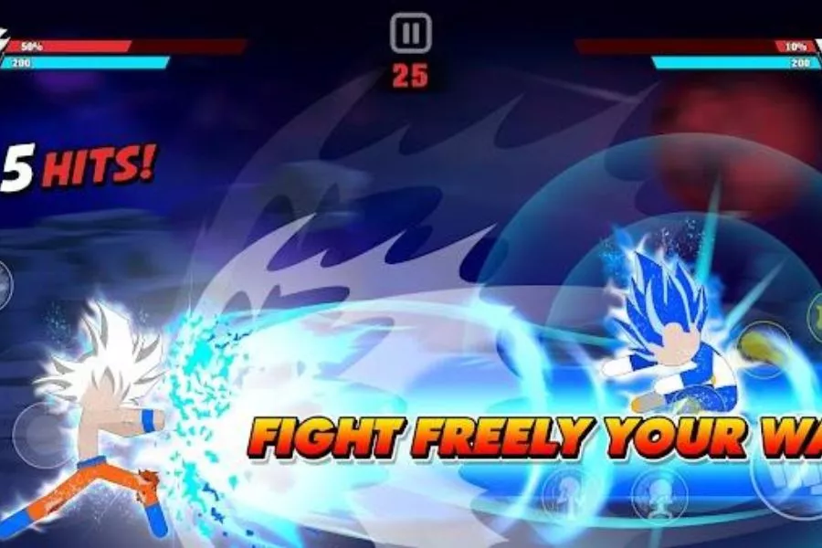 banner Hack Stickman Battle Fight 3