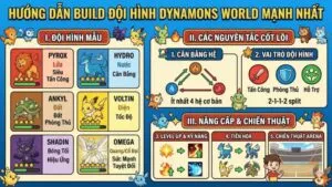Hướng Dẫn Build Đội Hình Dynamons World Mạnh Nhất