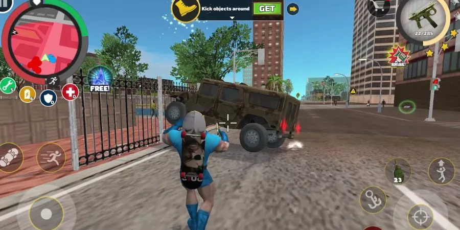 hack rope hero vice town